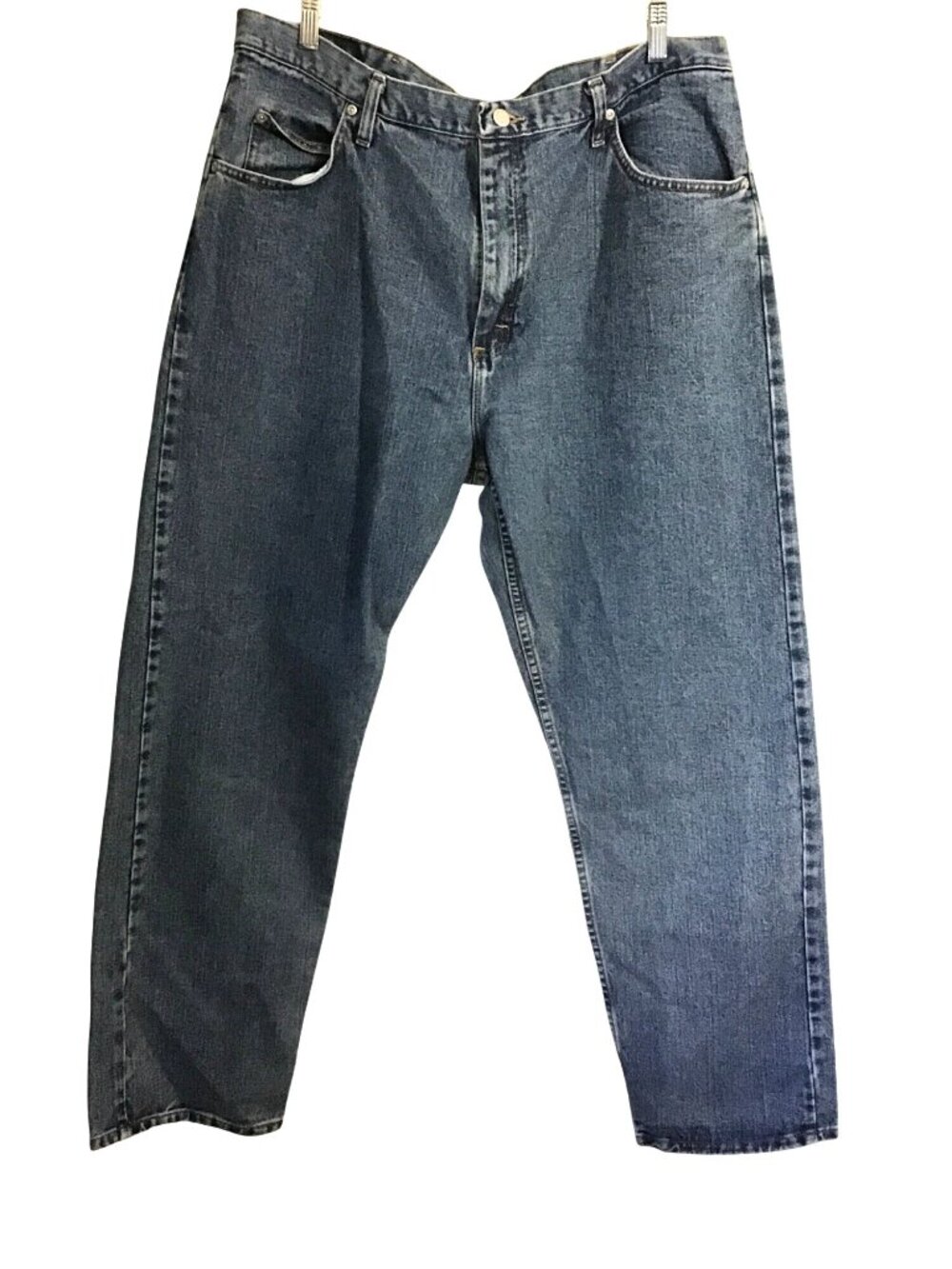 WRANGLER - MEDIUM WASH STRAIGHT LEG MEN'S JEANS SIZE 40X32